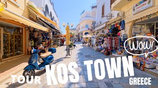 Kos Town Tour Greece what is it like [upl. by Mackey]