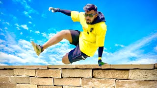 LEARNING CRAZY PARKOUR SKILLS [upl. by Alyakam]