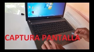 Como hacer captura de pantalla en hp probook EN CUALQUIER COMPUTADORA Método universal [upl. by Mayeda]