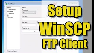 How to Set Up WinSCP [upl. by Ynetruoc]