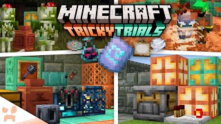 EVERYTHING In The Minecraft 121 Tricky Trials Update [upl. by Ihn]