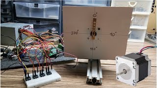 Stepper motor Angle control using Arduino  ZoneMaker [upl. by Redvers671]