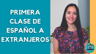 Primera clase de español online para extranjeros  PDF [upl. by Leasia]