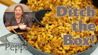 Homemade Hamburger Helper  Cheeseburger Macaroni [upl. by Una]