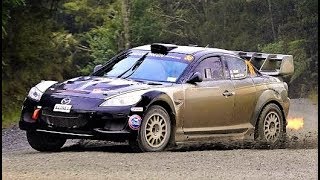 3 Rotor 20b Mazda RX8  Screaming Sound RallySprint Monster [upl. by Odnalor]