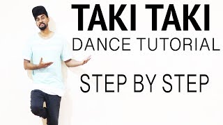 TAKI TAKI Dance Tutorial  STEP BY STEP  Dj Snake Salena Gomez Cardi B [upl. by Ginny840]