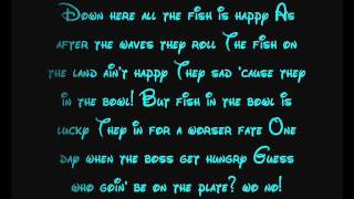 Under The Sea  The Little Mermaid Lyrics [upl. by Iren826]