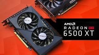 WTF AMD RX 6500 XT Review [upl. by Aihsotan]