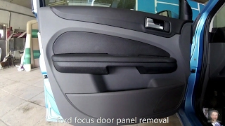 Ford Focus 2004–2011 door panel removal [upl. by Phippen204]