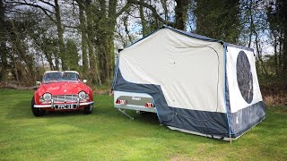 2019 Raclet Solena trailer tent review Camping amp Caravanning [upl. by Eissej]