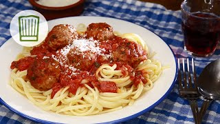 Scharfe Hackfleischbällchen mit Spaghetti Rezept chefkoch [upl. by Liebman]