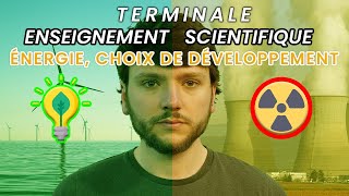 ÉNERGIE CHOIX DE DÉVELOPPEMENT ET FUTUR CLIMATIQUE  Enseignement Scientifique Terminale [upl. by Hayley]