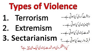 What are the Terrorism and Extremism and Sectarianism [upl. by Shreve819]