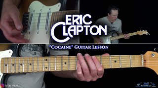 Cocaine Guitar Lesson  Eric Clapton [upl. by Siloa]