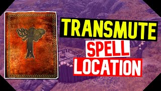 Transmute Spell Book Location  Spell Location  TES V Skyrim [upl. by Miquela584]