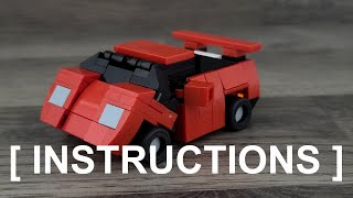 How to build Lego transformers Sideswipe [upl. by Adnaram]