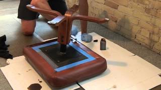 Redyeing Your Leather Furniture [upl. by Diana]