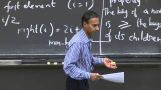 Lecture 4 Heaps and Heap Sort [upl. by Navek446]