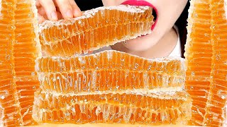 ASMR FROZEN HONEYCOMB 얼린 벌집꿀 먹방 咀嚼音 ハニカム ハチの巣 EATING SOUNDS MUKBANG ZOEY ASMR [upl. by Phelgen]