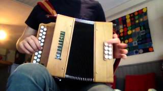 Bella Ciao Diatonic Accordion [upl. by Attenoj]