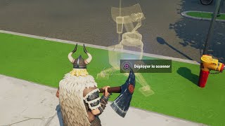 quotDÉPLOYER DES SCANNERS PRÈS DE RETAIL ROWquot FORTNITE [upl. by Yenaffit]