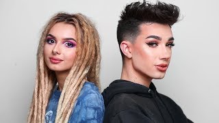 SINGING OUR MAKEUP ROUTINE ft Zhavia [upl. by Yenduhc]