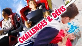 CHALLENGES amp DÉFIS DANS UN PARC D’ATTRACTIONS  Lama Challenge à Nigloland 💦 [upl. by Gean]