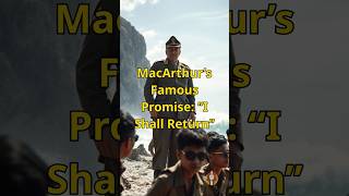 MacArthur’s Famous Promise “I Shall Return” [upl. by Nazler20]