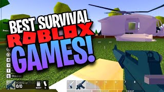 10 of the BEST OPEN WORLD SURVIVAL GAMES in Roblox 2020  Roblox Survival Games [upl. by Yacano333]