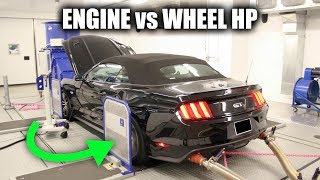 Engine Horsepower vs Wheel Horsepower  HP vs WHP [upl. by Tera]