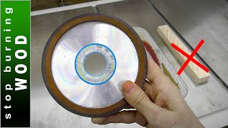 🟢 Table Saw Blade Sharpening  How to Sharpen Saw Blades  Simple Method [upl. by Zelde78]