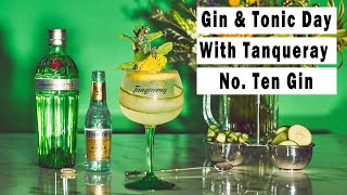 Gin amp Tonic Cocktail Recipes featuring Tanqueray and music by Barclay Roach [upl. by Ayekat289]