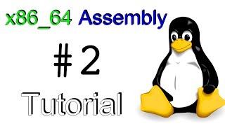 x8664 Linux Assembly 2  quotHello Worldquot Breakdown [upl. by Amaty27]