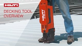 OVERVIEW of Hilti powderactuated decking systems [upl. by Deraj]