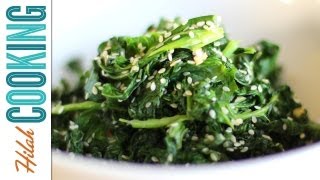 How to Cook Kale  Garlic Kale Recipe  Hilah Cooking [upl. by O'Meara]