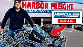 I Bought Every Hercules Tool at Harbor Freight [upl. by Dlanod]