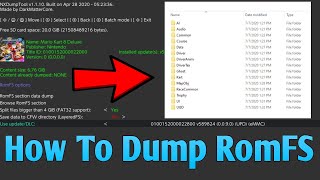 Switch How To Dump Game RomFS [upl. by Herr484]