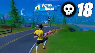 Poised Playmaker Skin and Star Wand Pickaxe High Kill Solo Win Fortnite Gameplay [upl. by Mackenie]