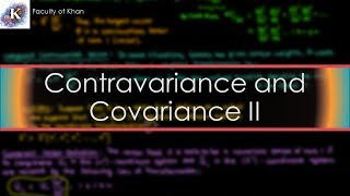 Contravariant and Covariant Vectors  22 [upl. by Eslud]