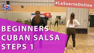 Beginners Cuban Salsa Steps Course  Class 1 [upl. by Irak809]