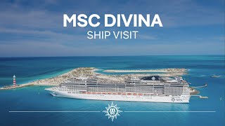 MSC Divina  Ship Visit [upl. by Bonn]