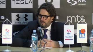 Press conference  LIVE  Partizan NIS  FMP 02112019 [upl. by Sousa330]