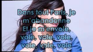 Indila  Derniere Danse with lyrics [upl. by Dnomzed]