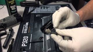 SIG Sauer P320 SlideStriker disassembly [upl. by Servetnick]