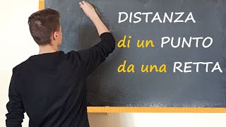 Distanza di un Punto da una Retta [upl. by Oinigih]