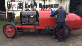 1911 284 litre Fiat S76 first start up  28 November 2014 [upl. by Akenna390]