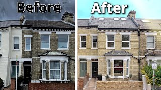 FULL HOUSE RENOVATION ON OUR LONDON VICTORIAN TERRACE  FINISHED HOME TOUR  Living Room [upl. by Haorbed]