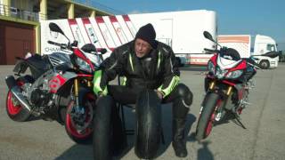 Vergleichstest Michelin Power RS vs Metzeler Sportec M7RR [upl. by Sothena]