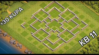 11 Seviye Belediye Binası BB11KB11 Köy Düzeni Yenilmez Düzen 😱   Clash of clans [upl. by Jesus809]