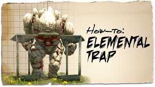 How to build a Rock Elemental Taming Trap ASE SEE DESCRIPTION [upl. by Ekusoyr432]